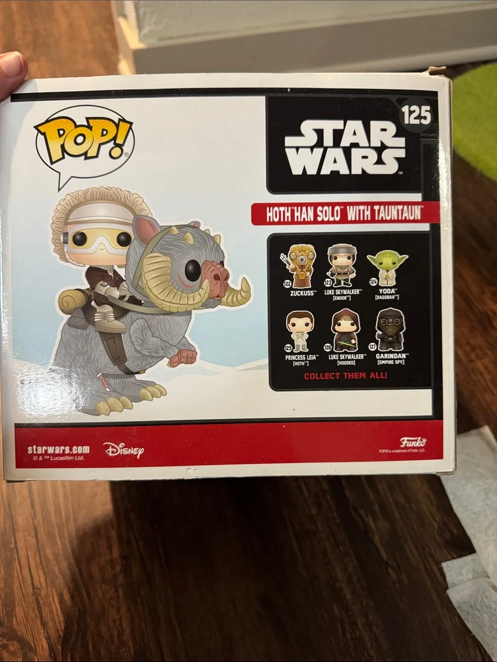 Hoth Han Solo With Tauntaun Funko Pop! #125 Smugglers Bounty Exclusive